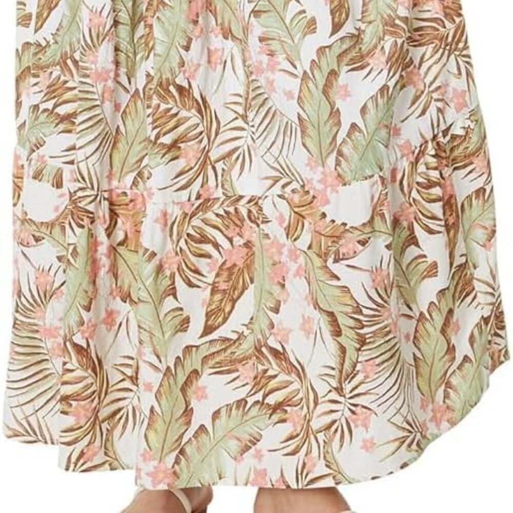 *NWT* Rip Curl La Quinta Floral Smocked Maxi Dress Size M - Picture 5 of 16